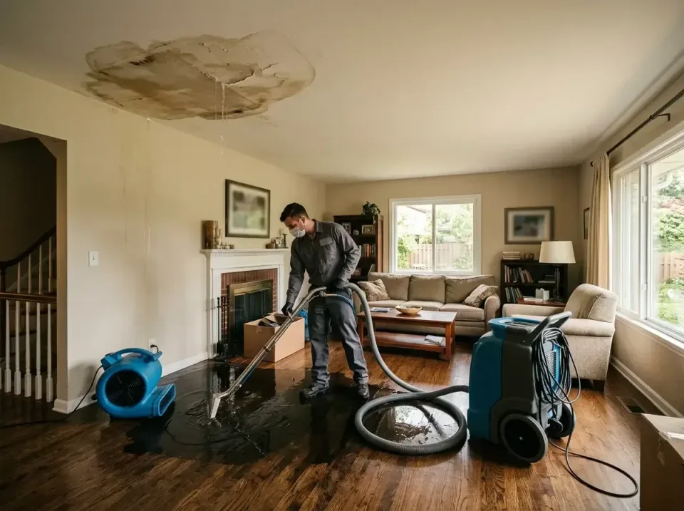 attic-pipe-burst-ceiling-drip-008 — frequently asked questions, Water Damage Restoration & Carpet Care in Bessemer, AL